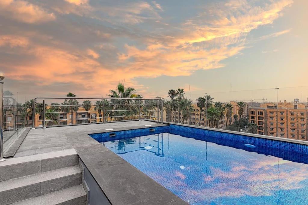 Appartement Cosy Au Coeur De Marrakech Avec Piscine Marrakesh Exteriör bild